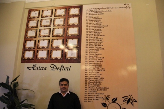 Otelinde Kalan Ünlüler İçin Köşe Yaptırdı