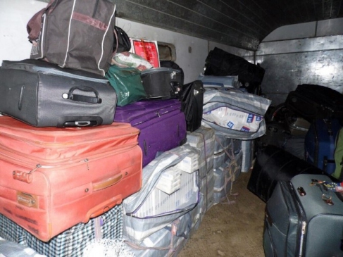 İran Treninde Kaçak Sigara Operasyonu