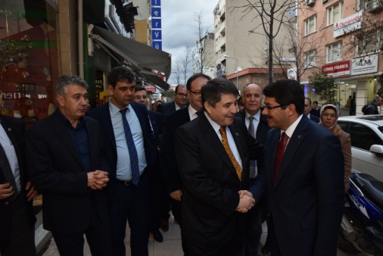 Başkan Çelik'ten Tanrıverdi'ye Teşekkür