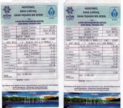 Aski'den Kuşadası'ndaki Faturalarla İlgili Açıklama