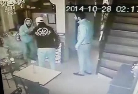 (Özel Haber) Otelde Dehşet Saçan İranlılar Kamerada