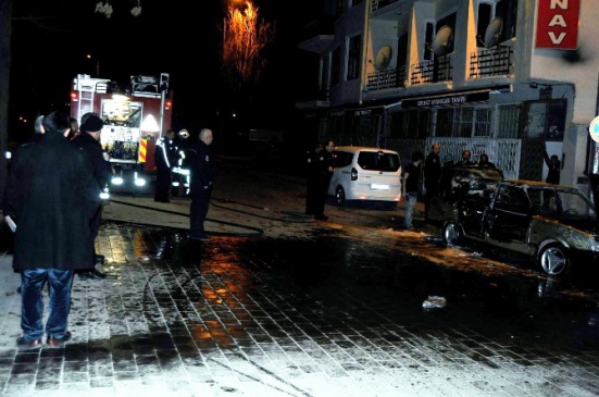 Park Halindeki Otomobil Yandı