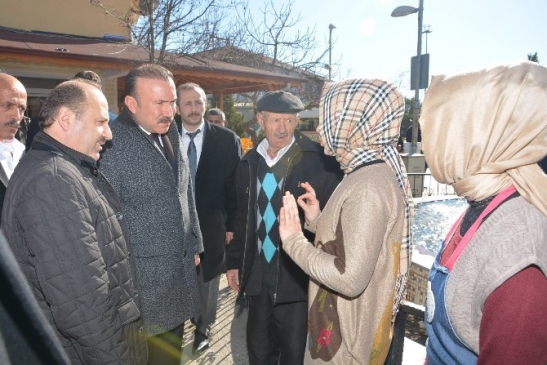 Başkan Doğan Alikahya Merkez Mahallesinde İncelemelerde Bulundu