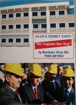 Ulus MYO'nun 2. Kat Betonu Atıldı