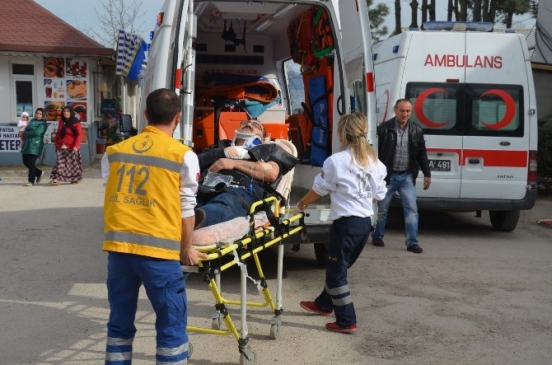 Fatsa'da Kaza 2 Yaralı