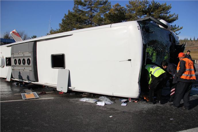 Malatya'da trafik kazası 20 yaralı