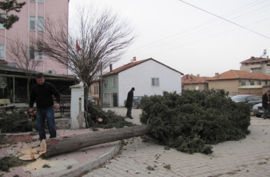 Hisarcık'ta Kuvvetli Lodos İçin Kriz Masası Oluşturuldu