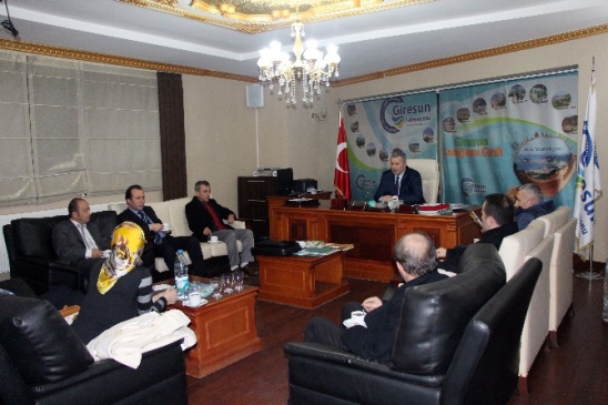 Giresun Federasyonuna Ziyaretler Sürüyor