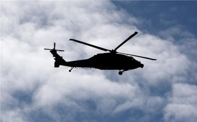 Kayıp kişiyi jandarma havadan ve karadan arıyor