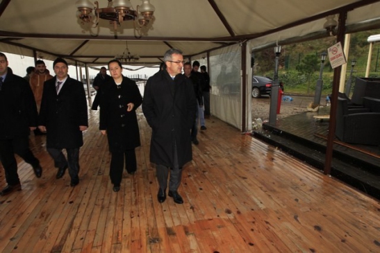 Başkan Köşker Eskihisar'da İncelemelerde Bulundu