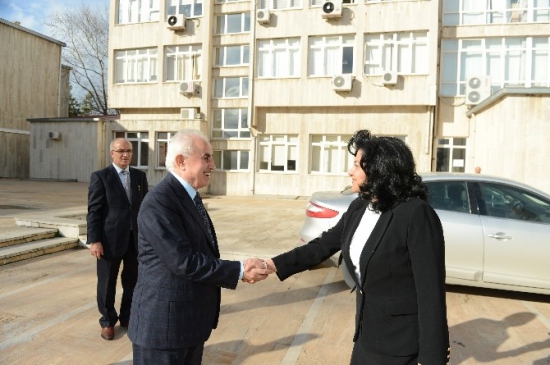 Kırklareli Valisi Civelek'ten Edirne Valisi Şahin'e Ziyaret