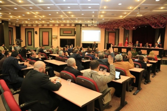 Melikgazi'de 35 Madde Tek Tek Oylanarak Karar Verildi