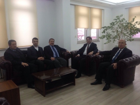 Başkan Manav'dan İbrahim Kayış'a Ziyaret