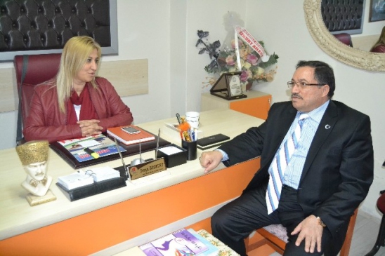 Kaymakam Atlamaz Muhtarları Ziyaret Etti