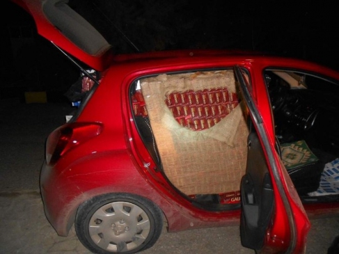 Kilis'te 73 Bin Paket Kaçak Sigara Yakalandı