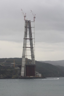 3'üncü Köprü'nün Halatları Hazır