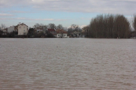 (Özel Haber) Edirne'de Sel Mağdurları Helikopterlerle Naklediliyor