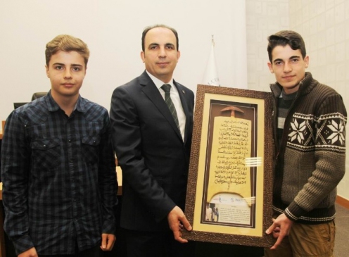 Başkan Altay Öğrencilerle Tecrübe Ve Bilgi Paylaşımında Bulundu