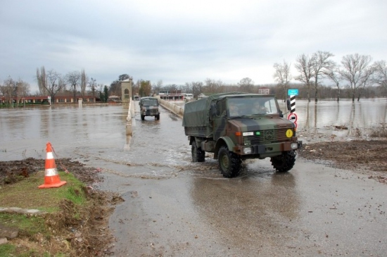Edirne'deki Sel Felaketi İçin TSK Seferber Oldu