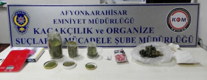 Afyonkarahisar'da Uyuşturucu Operasyonu