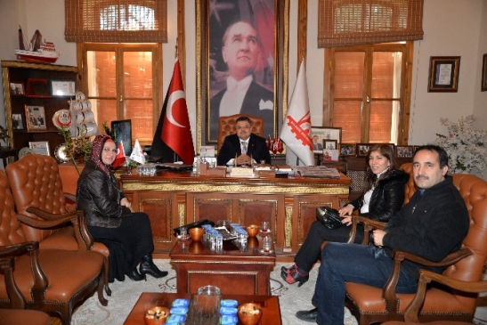 Başkan Yağcı'dan ''Fll Robotik Yarışması''Na Destek