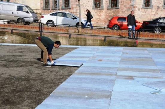 Tekirdağ'da Buz Pateni Pisti Açılıyor