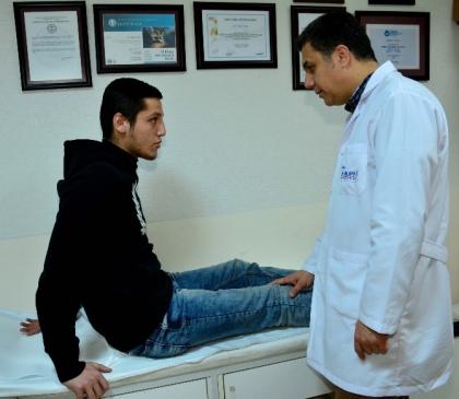 Batmanlı Futbolcuya Kendi Kanı Şifa Oldu