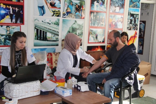 Hendek Belediye Personeli Sağlık Taramasından Geçti