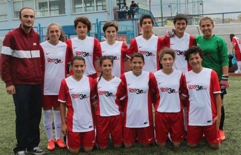 Düzce Bayan Futbol Takımı Sinop Deplasmanında