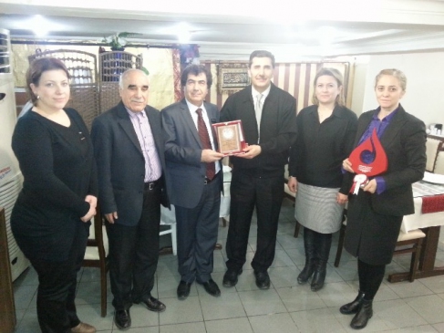 MASİAD'dan Hacıbaba Kervansaray Lokantası'na Plaket