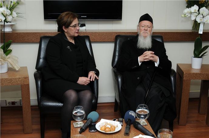 Fener Rum Ortodoks Patriği Bartholomeos, İzmir'de