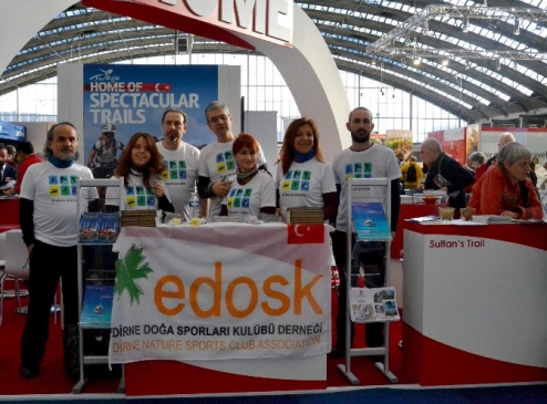 Edosk Edirne'nin Ve Trakya'nın Bisiklet Ve Doğa Yürüyüşü Rotalarını Amsterdam'da Tanıttı