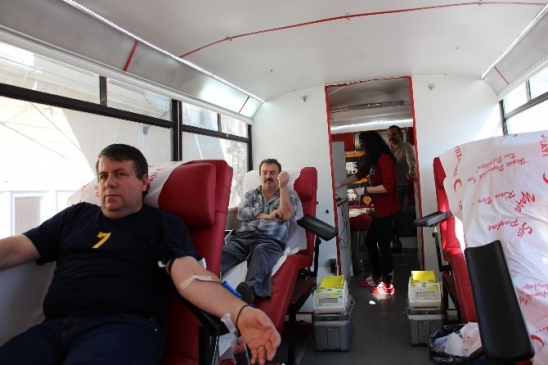 Gülüç Belde Belediyesi Kan Bağışı Kampanyası Düzenledi