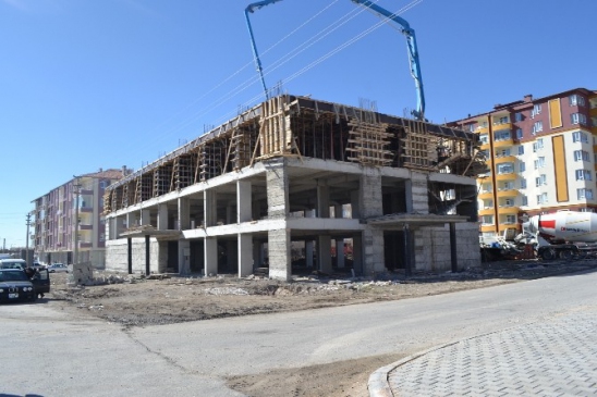 Kız Kur'an Kursu İnşaatı Hızla Devam Ediyor