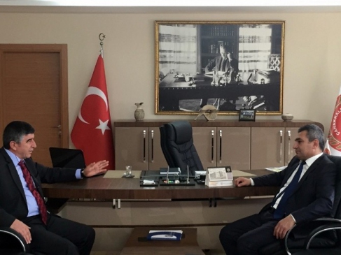 Rektör Adayından Başkan Aytop'a Ziyaret