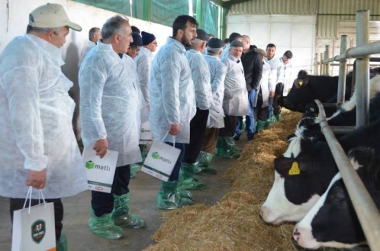 Beylikovalı Süt Üreticilerine Uygulamalı Eğitim