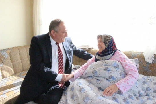 Bolu Belediye Başkanı Yılmaz Hastaları Ziyaret Etti