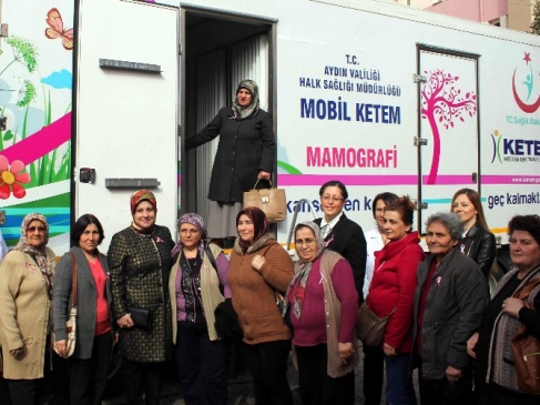 Mobil Ketem Aracı Nazilli'de Yoğun İlgi Görüyor