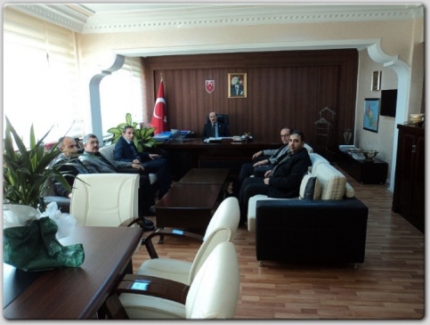 MÜSİAD Kilis Şube Başkanı Teksabuncu Genel Sekreter Bolat'ı Ziyaret Etti