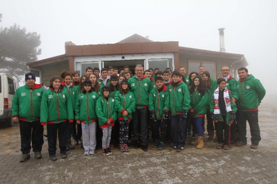 Yamanlar'ın Zirvesinde Öğrencilerin Kamp Keyfi