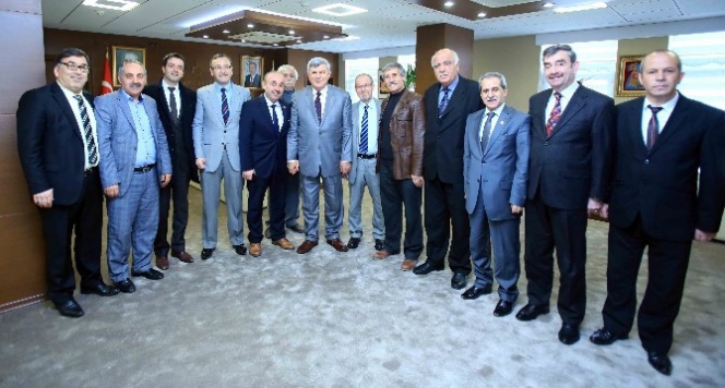 Başkan Karaosmanoğlu Darıcalı Muhtarları Ağırladı