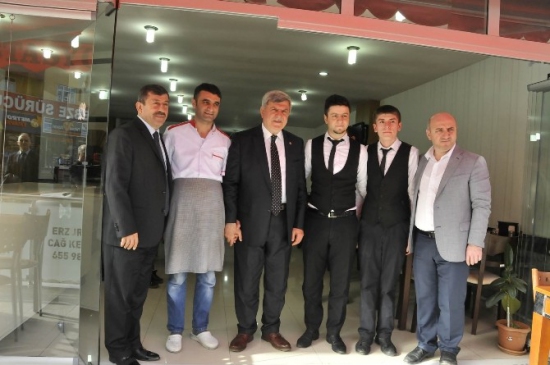 Karaosmanoğlu Darıca'da Esnafı Ziyaret Etti