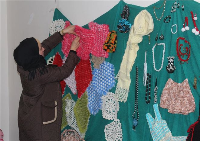 Suriyeli kadınlardan kermes