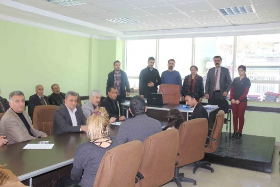 Kulp Belediyesi'nde İş Sağlığı Ve Güvenliği Eğitimi Verilerek Sağlık Taraması Yapıldı