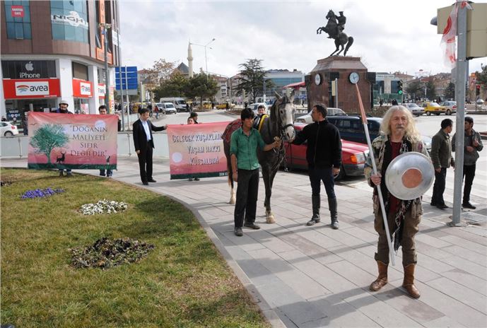 Kırşehir Belediyesine ''doğaya saygı'' ödülü