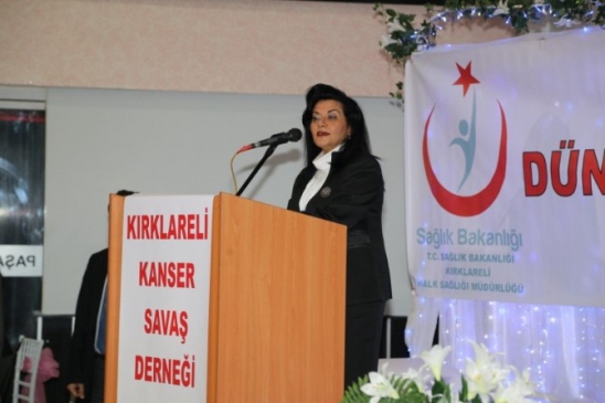 Kırklareli'de Kanser Hastalarına Moral Gecesi Düzenlendi
