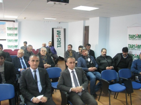 Tarsim Kale'de Üreticileri Bilgilendirdi