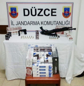 Düzce Jandarma Kaçakçılara Nefes Aldırmıyor