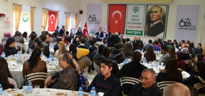 Kayseri Şeker'in Gençlik Buluşmasına Öğrencilerden Yoğun İlgi
