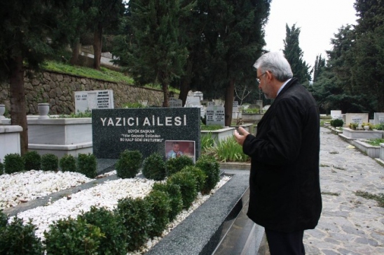 Bölükbaşı'ndan Yazıcı'nın Mezarına Ziyaret